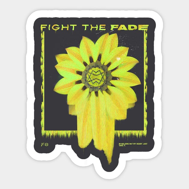 Heart - T-shirt Sticker by FightTheFade